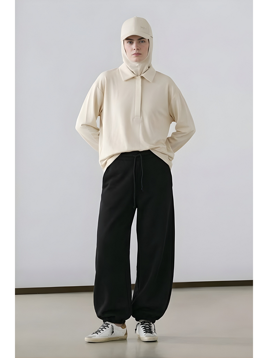 SOI | Polo Yaka T-Shirt Ekru-1