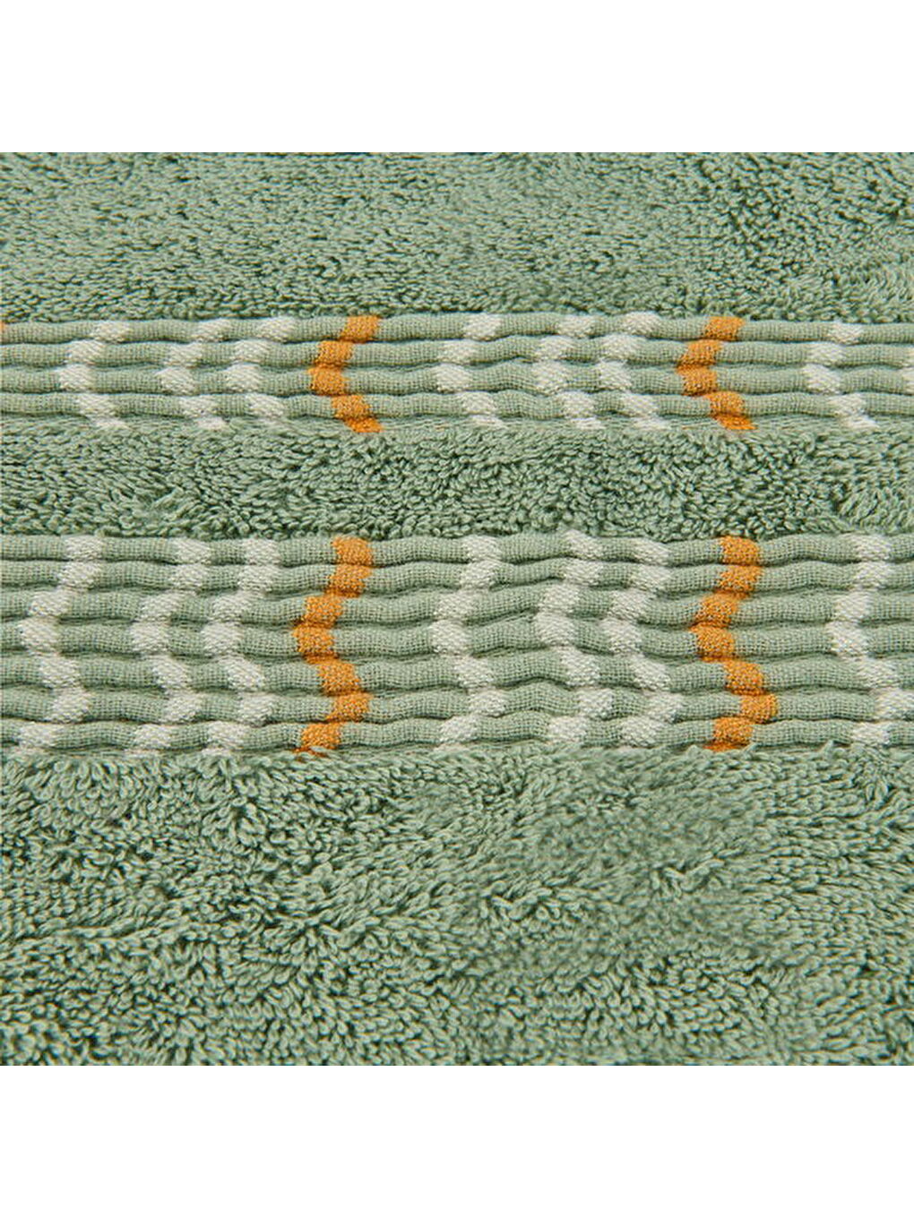 Soft Fiona Yüz Havlusu - Yeşil - 50x70 cm-3