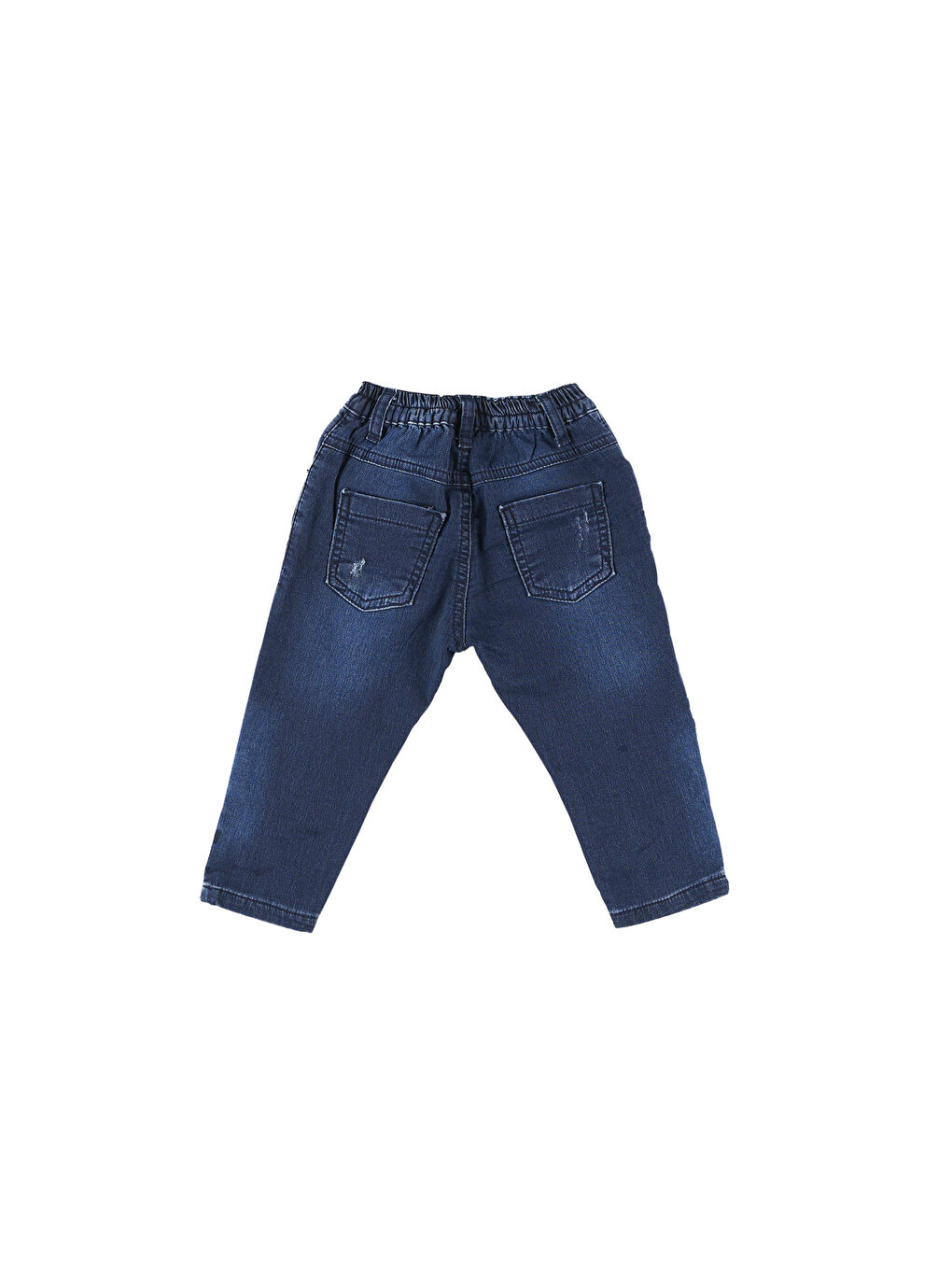 Panço Lacivert Erkek Çocuk  Yıkamalı Denim Pantolon - 1