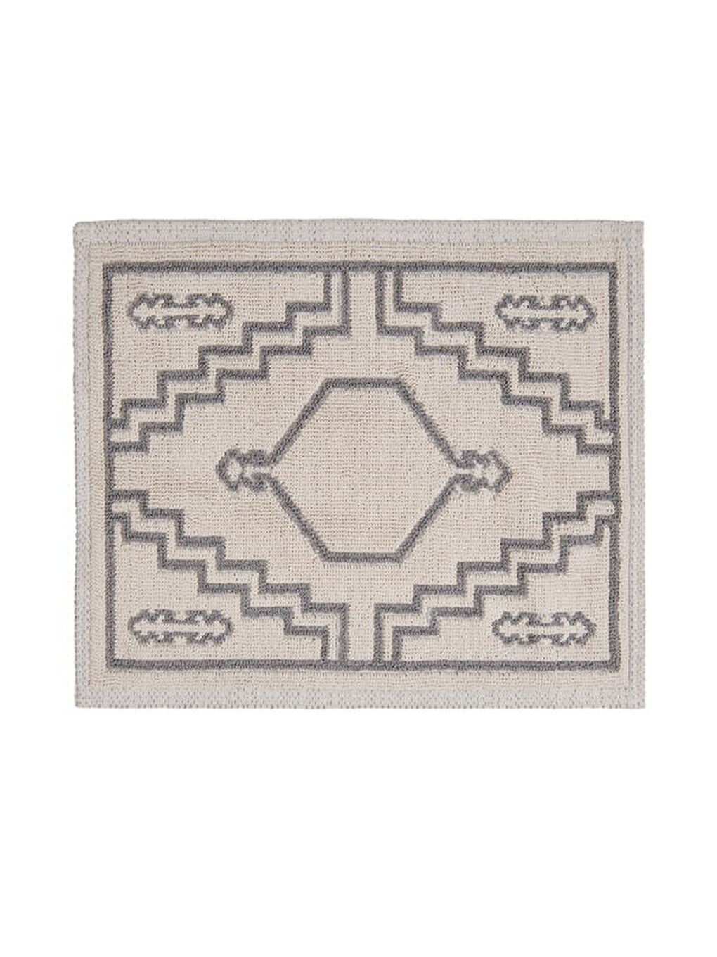 Soft Klas 2'li Banyo Paspası - Ekru / Gri - 60x100 cm + 50x60 cm-1