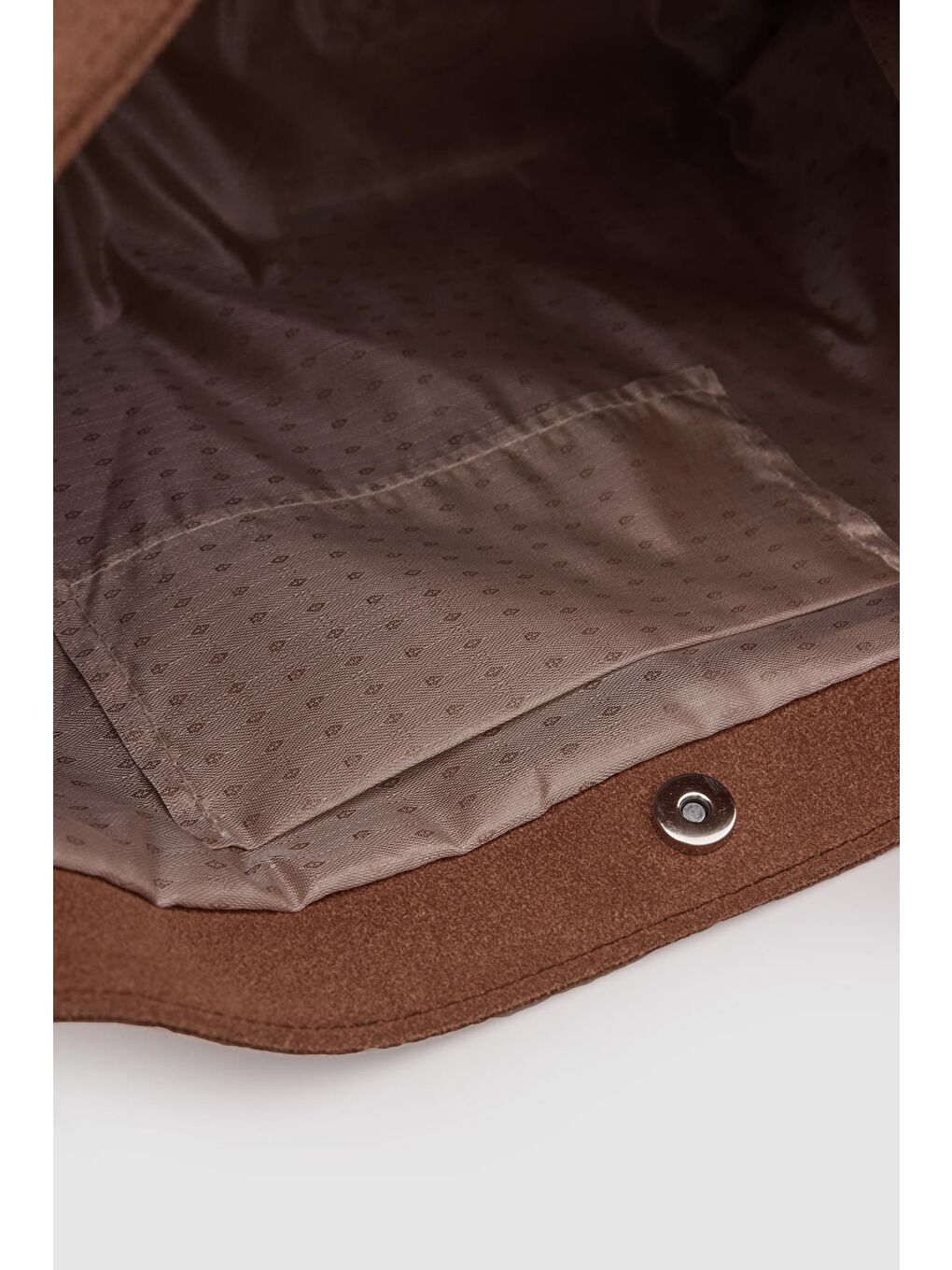 Kahverengi Agatha Süet Omuz Çantası Taba-7