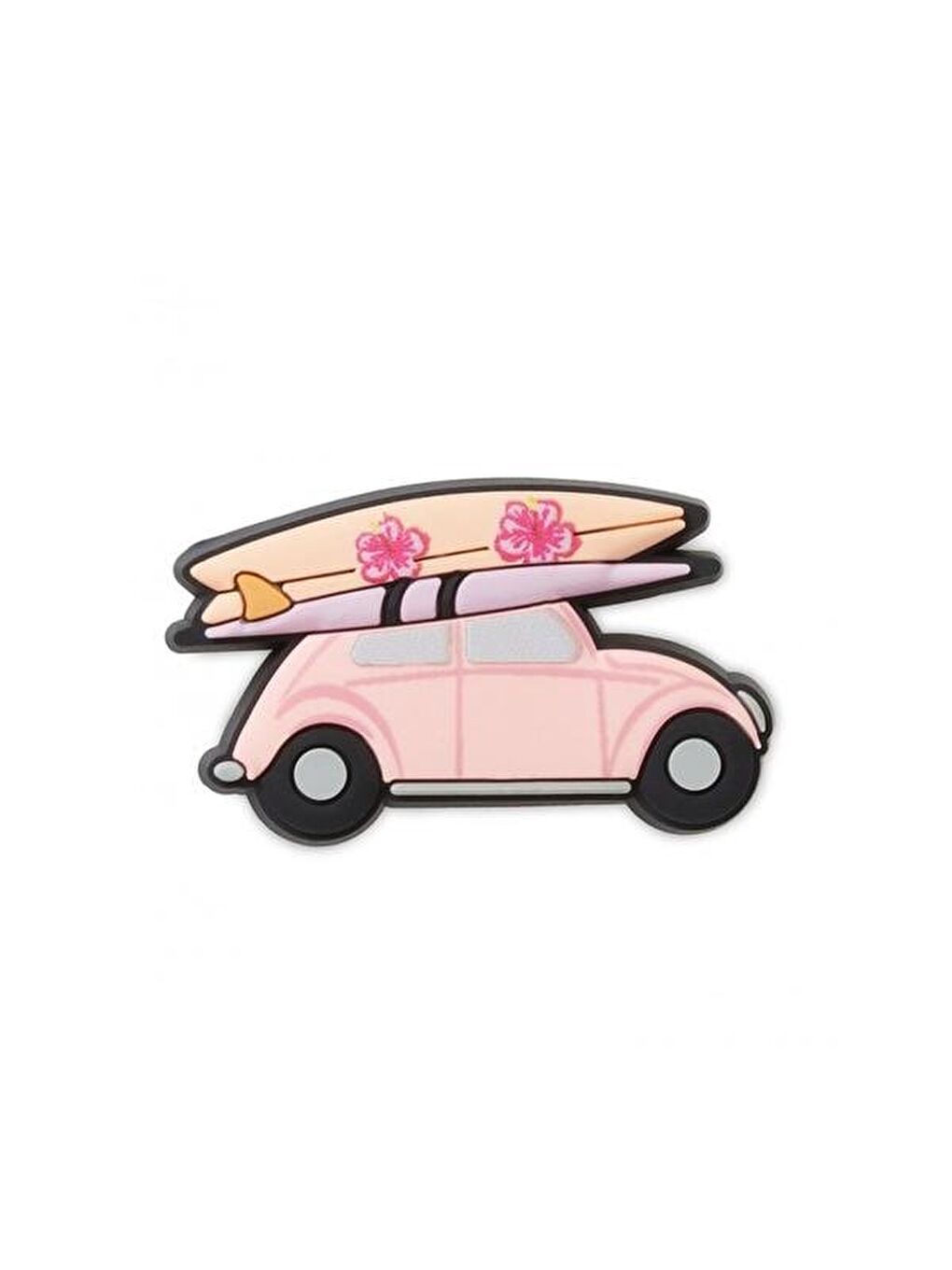 Malibu Beach Car Pembe Jibbitz