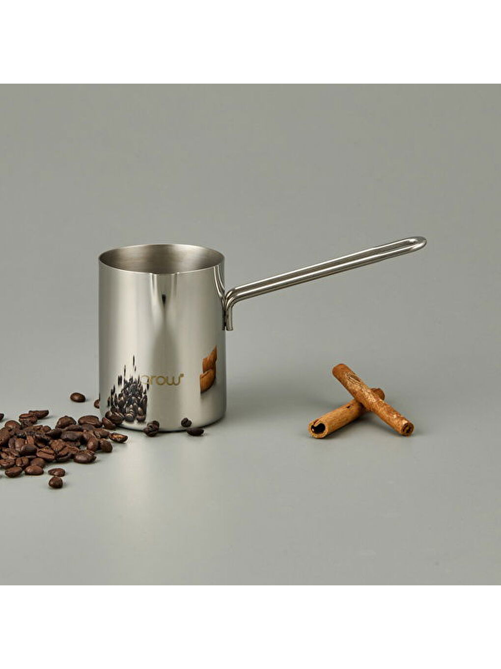 Gri No.4 Felix Çelik Cezve - Inox