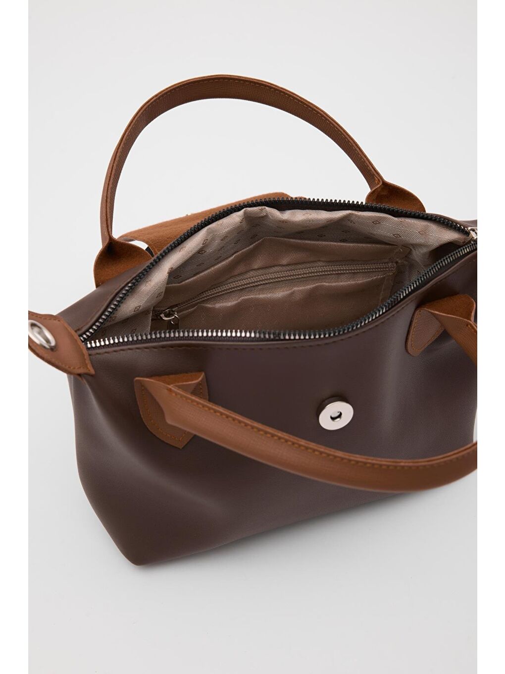 Kahverengi Tiger Small Omuz Çantası Acı Kahve-3