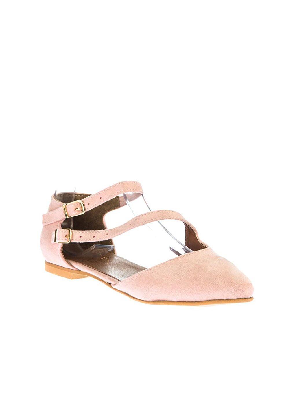 Fox Shoes Pudra Pembe Pudra Kadın Babet D726016902 - 5