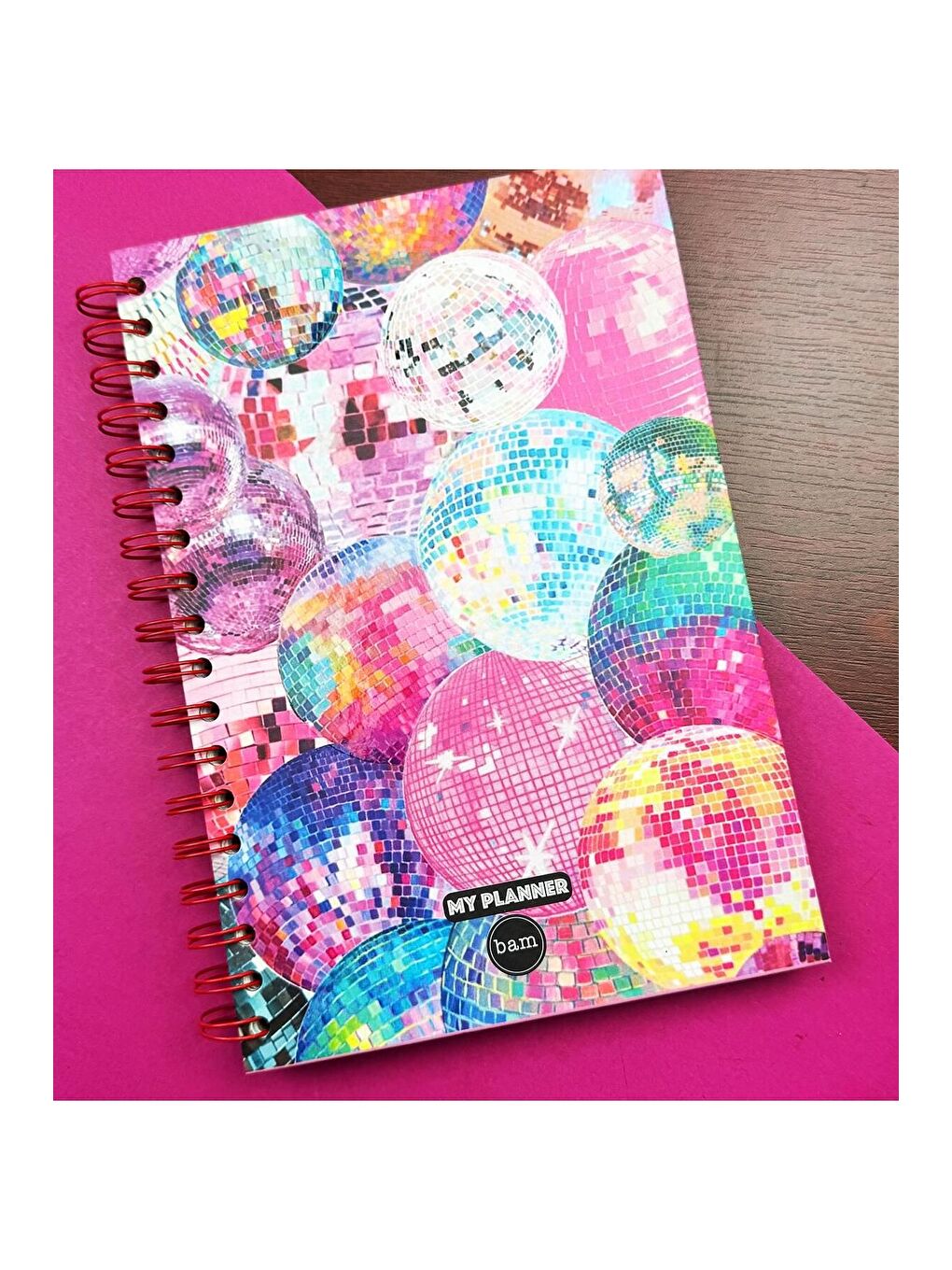 Disko Topu Tasarımlı Konuşan Ajanda-1