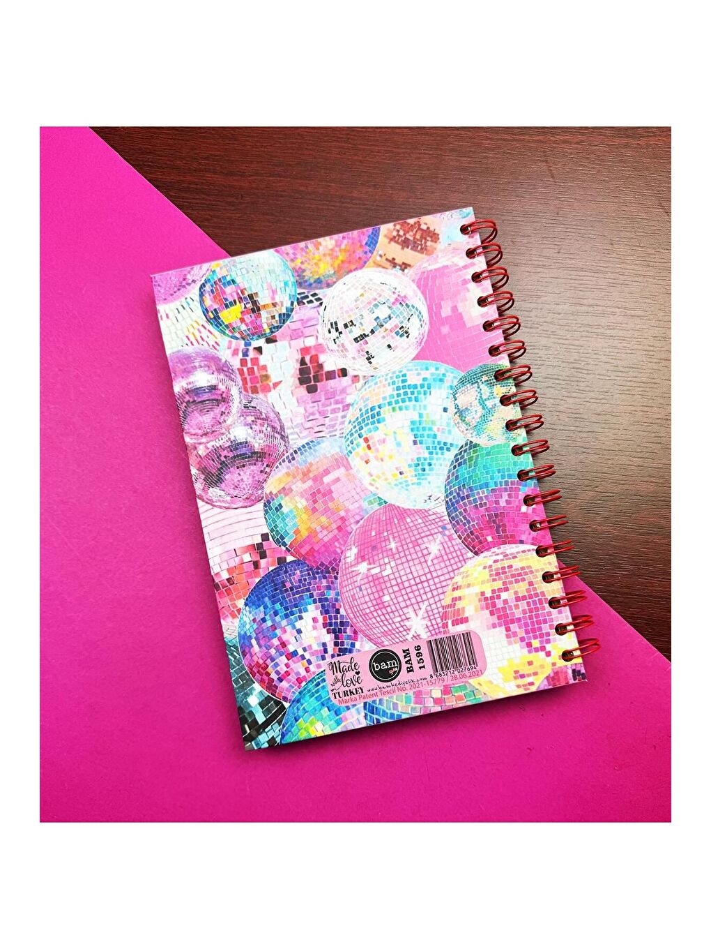 Disko Topu Tasarımlı Konuşan Ajanda-2