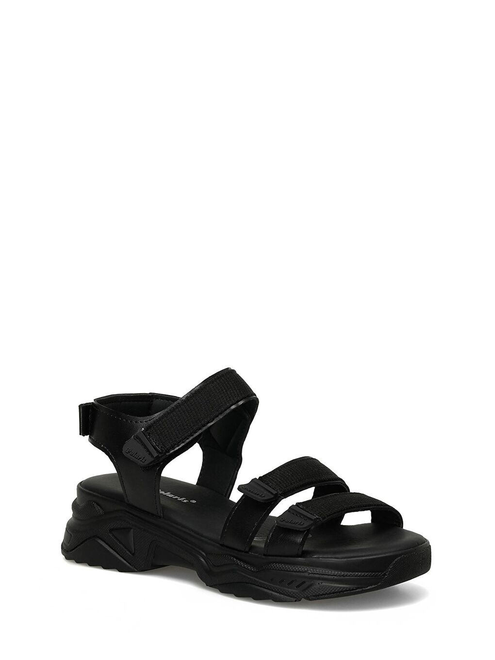 Siyah Kadın Spor Sandalet-1