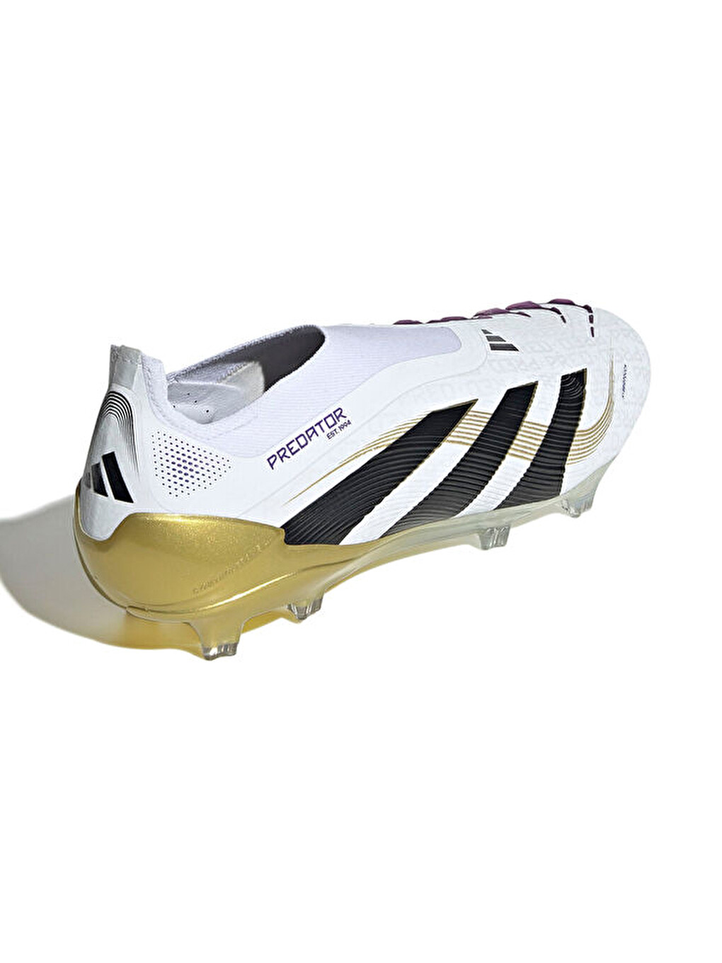 Predator Elite Ll Fg Erkek Çim Zemin Kramponu Jı1079 Beyaz-4