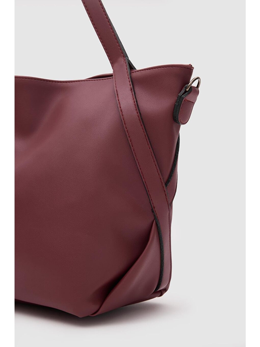 Marguet Basic Omuz Çantası Bordo-5