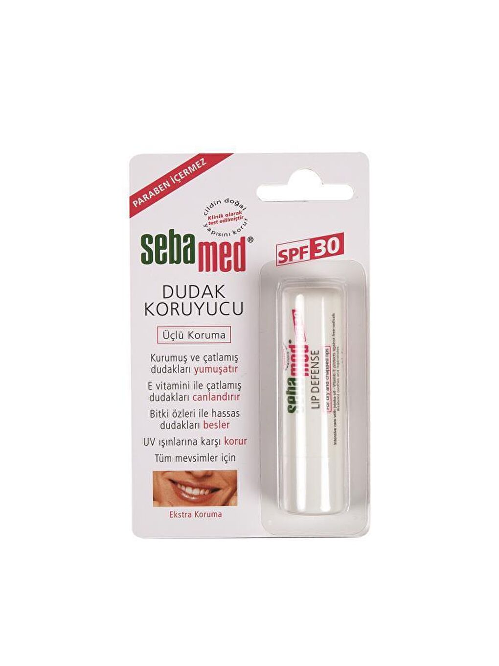 SEBAMED Renksiz Dudak Koruyucu Spf 30 4,8 Gr - 1