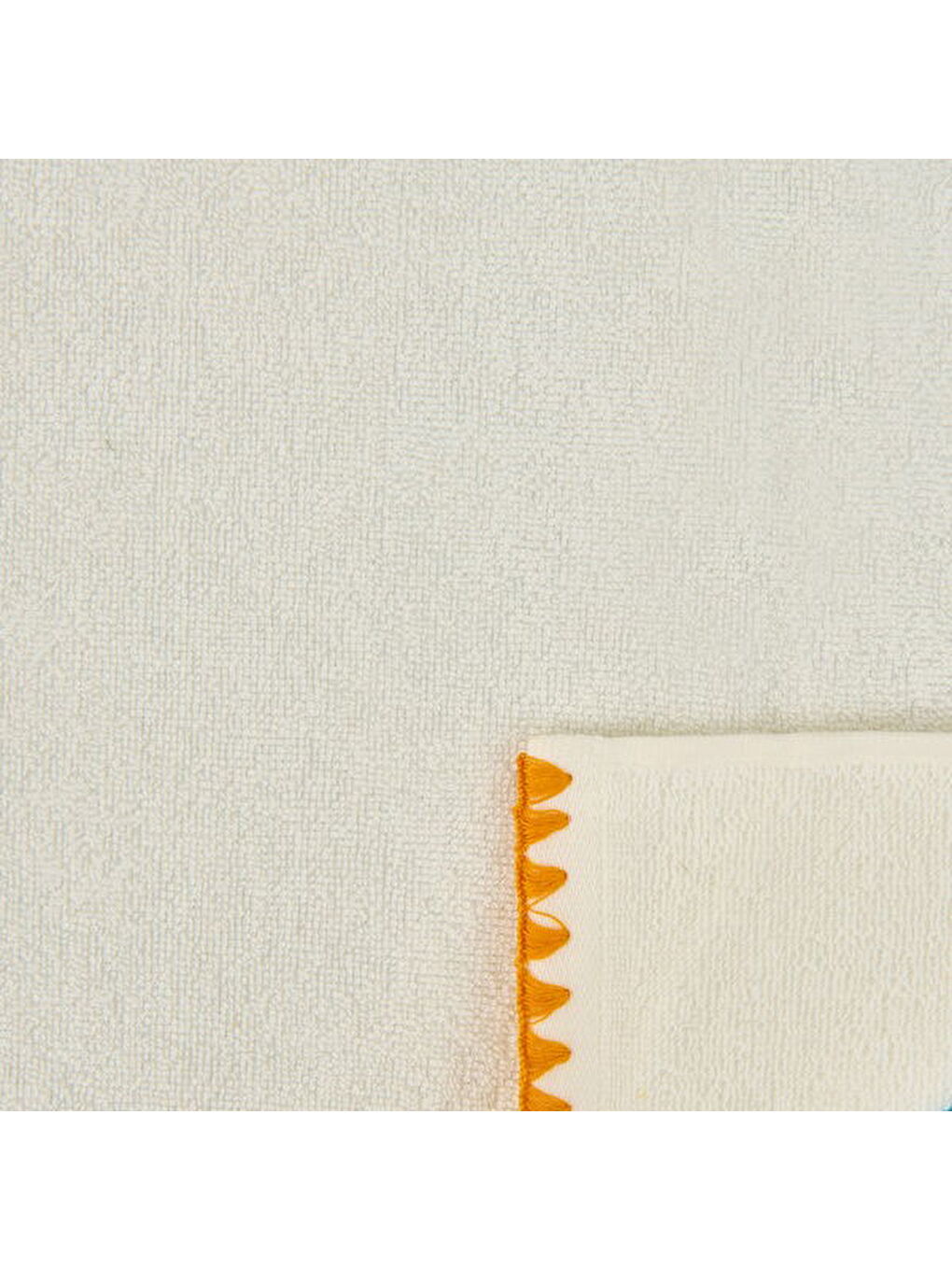 Soft Lea Yüz Havlusu - Beyaz - 50x70 cm-1