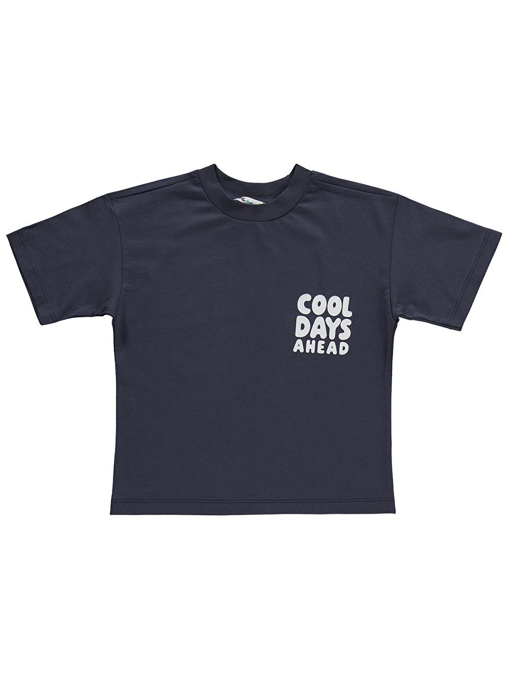 Boys Cool Vibes Baskılı 2'Li 3-9 Yaş Takım - Haki-1