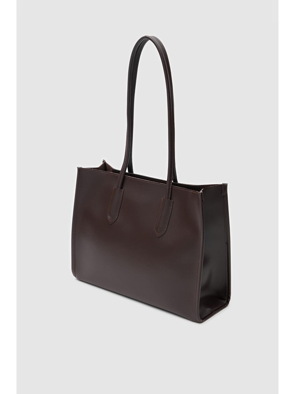 Kahverengi Paella Omuz Çantası  Acı Kahve-2