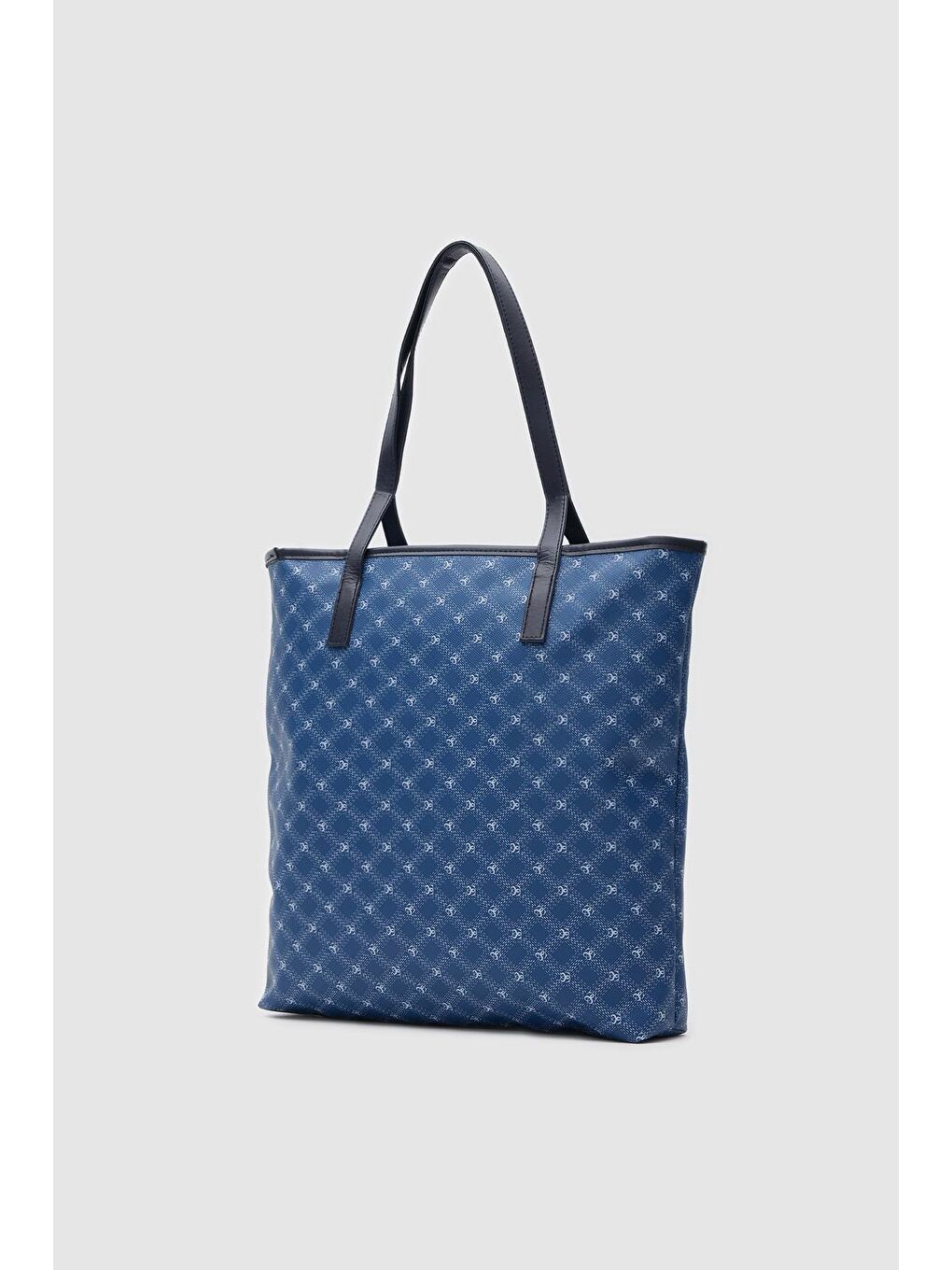 Samba Jakarlı Omuz Çantası Lacivert-1