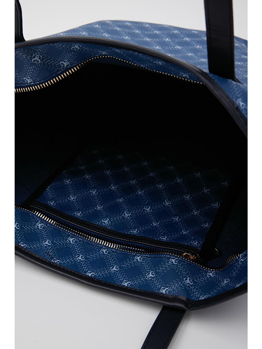 Samba Jakarlı Omuz Çantası Lacivert-3