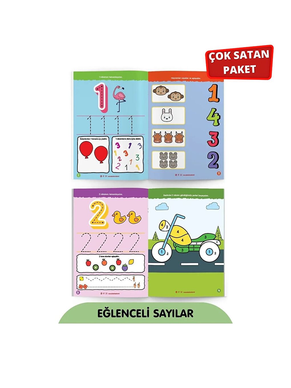 Çocuk Akademi Beyaz Cırt Cırt ile Konuşma Vakti ve Yaz Sil Serisi 3 - 3