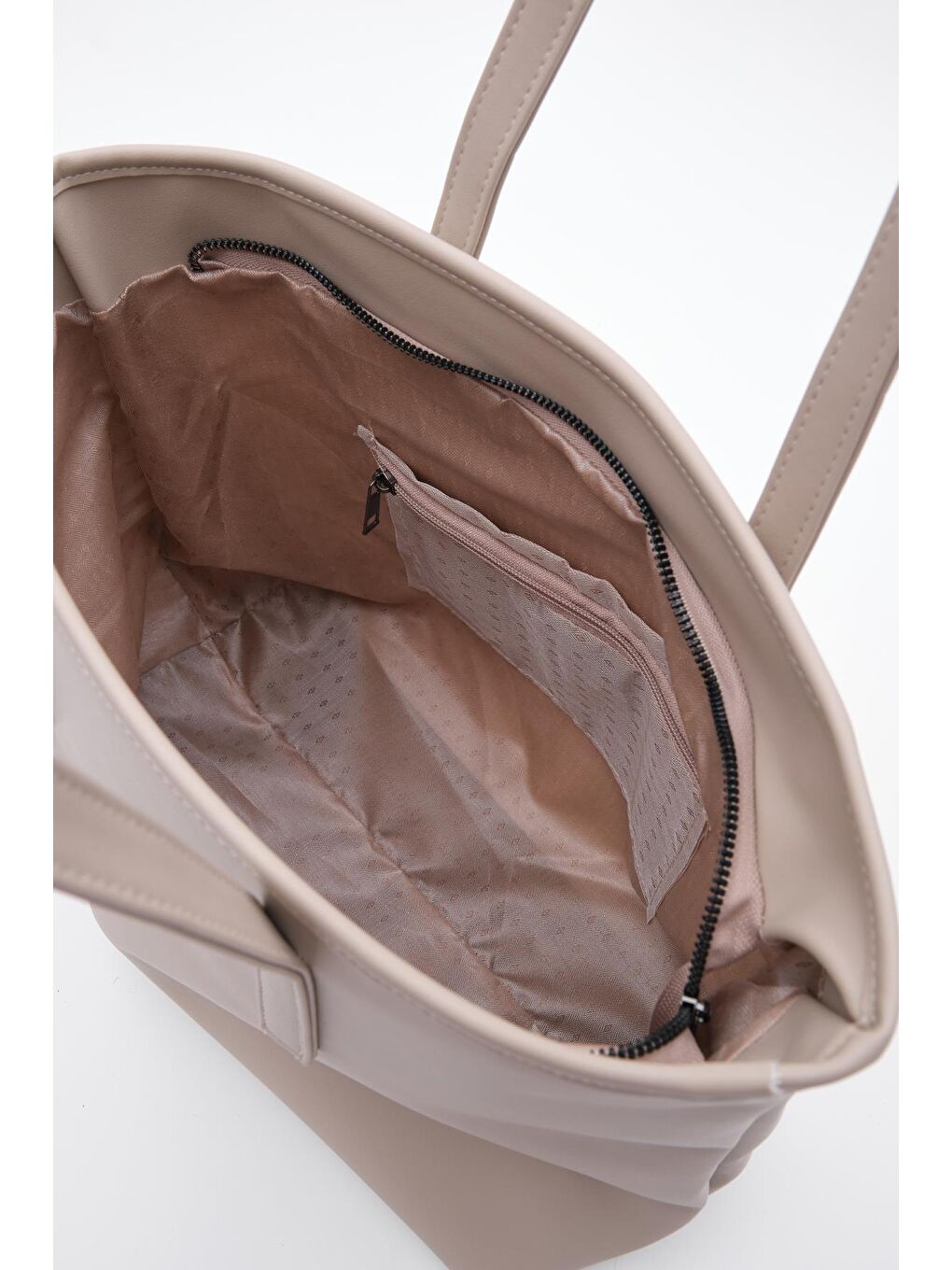 Ekru Golden Omuz Çantası Krem-4