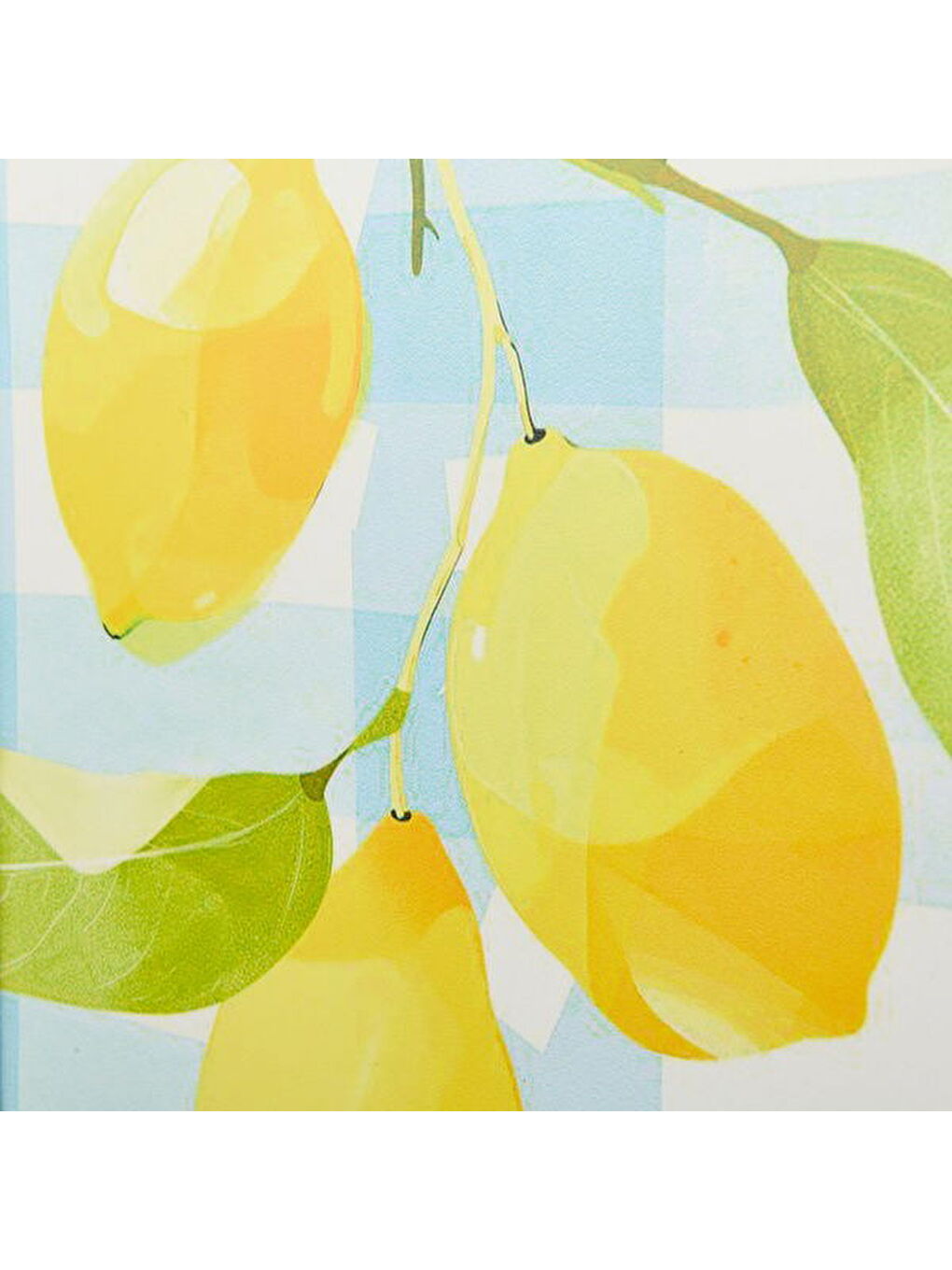 Deco Lime Cello Duvar Panosu - Açık Mavi / Sarı - 30x40 cm-3