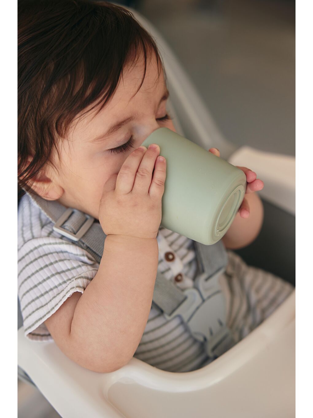 Mini Bebek Bardakları 2'Li Sage Green - Vanillia-1