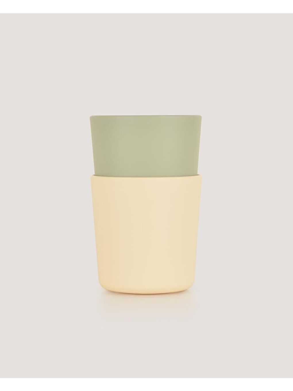 Mini Bebek Bardakları 2'Li Sage Green - Vanillia-2