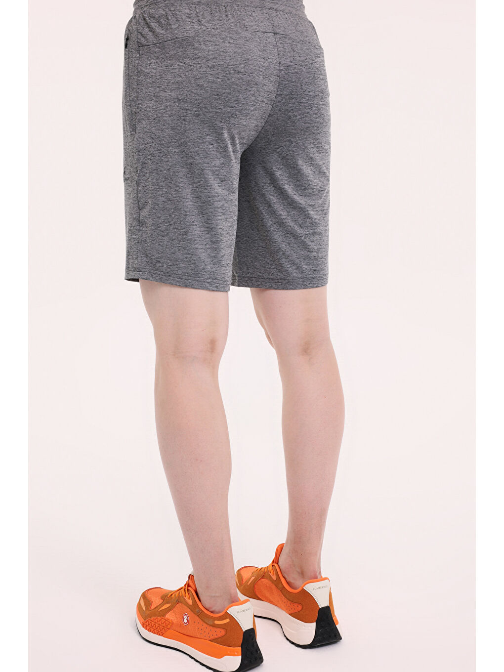 Gri ML UTHER 20PRF101 5FX GRI MULINE Erkek Şort-1