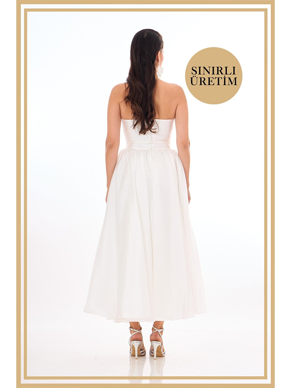 Limited Edition | Solana Beyaz Midi Takım-2