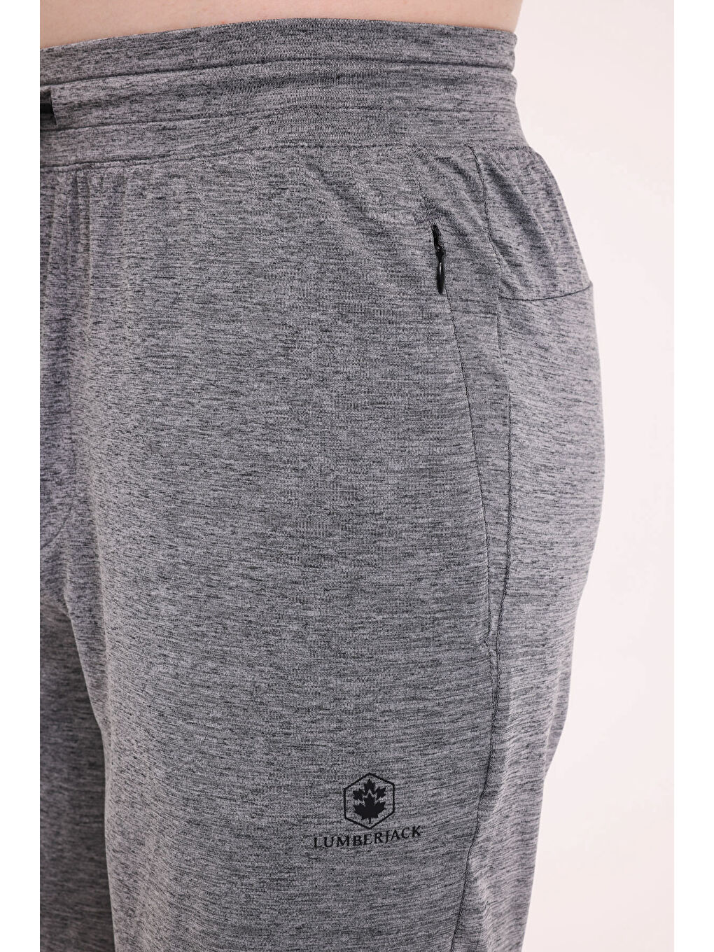 Gri ML UTHER 20PRF101 5FX GRI MULINE Erkek Şort-3