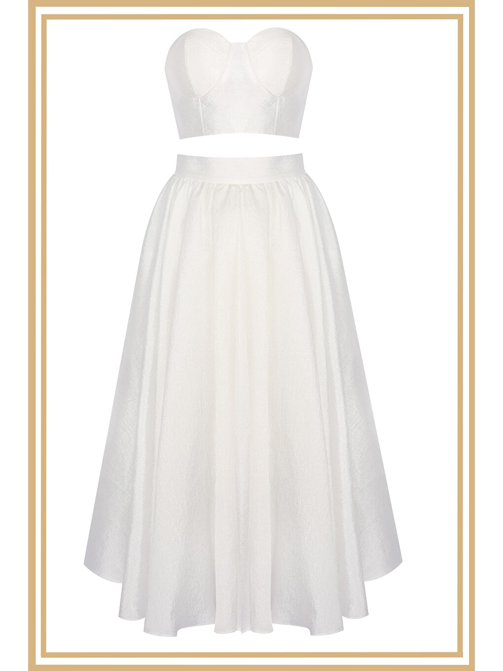 Limited Edition | Solana Beyaz Midi Takım-3