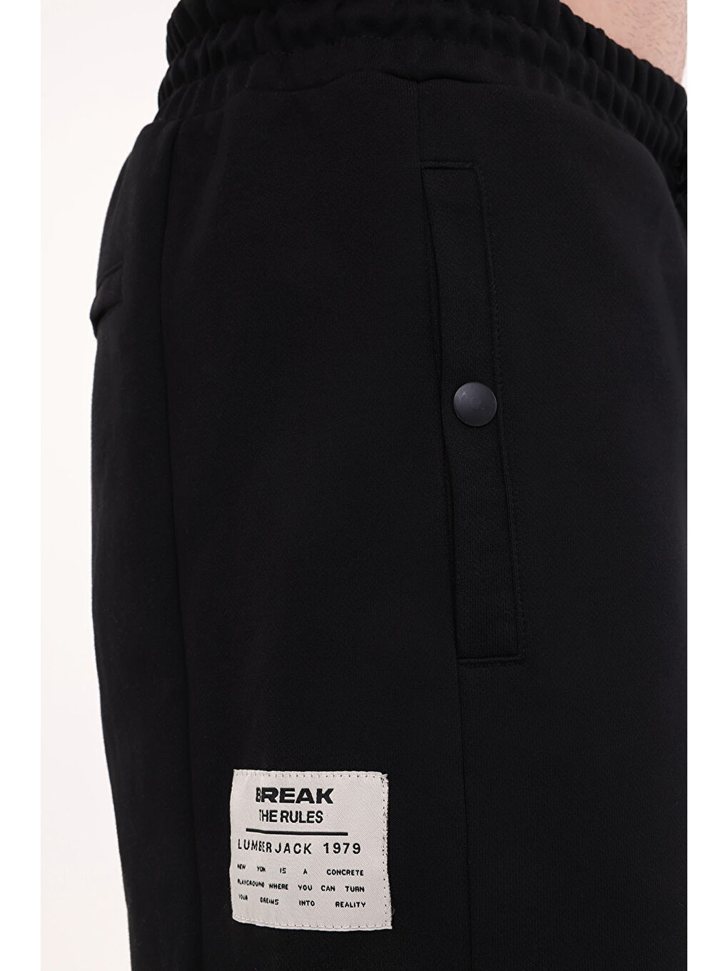 ML FRANCO 20FF15 5FX Siyah Erkek Şort-3