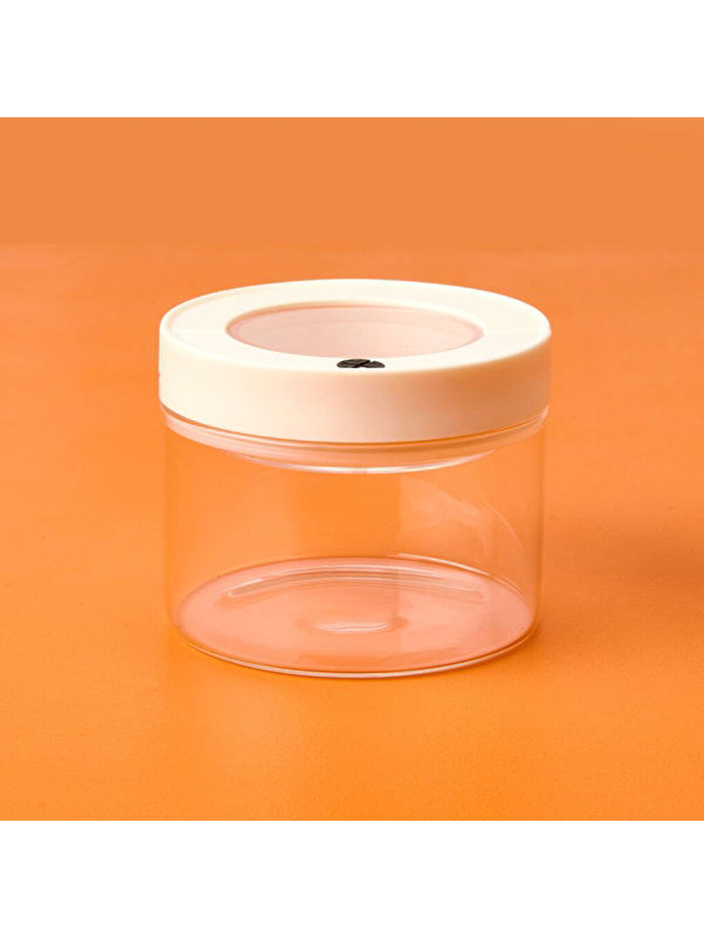 Vakumlu Erzak Kavanozu - Beyaz / Şeffaf - 690 ml-2