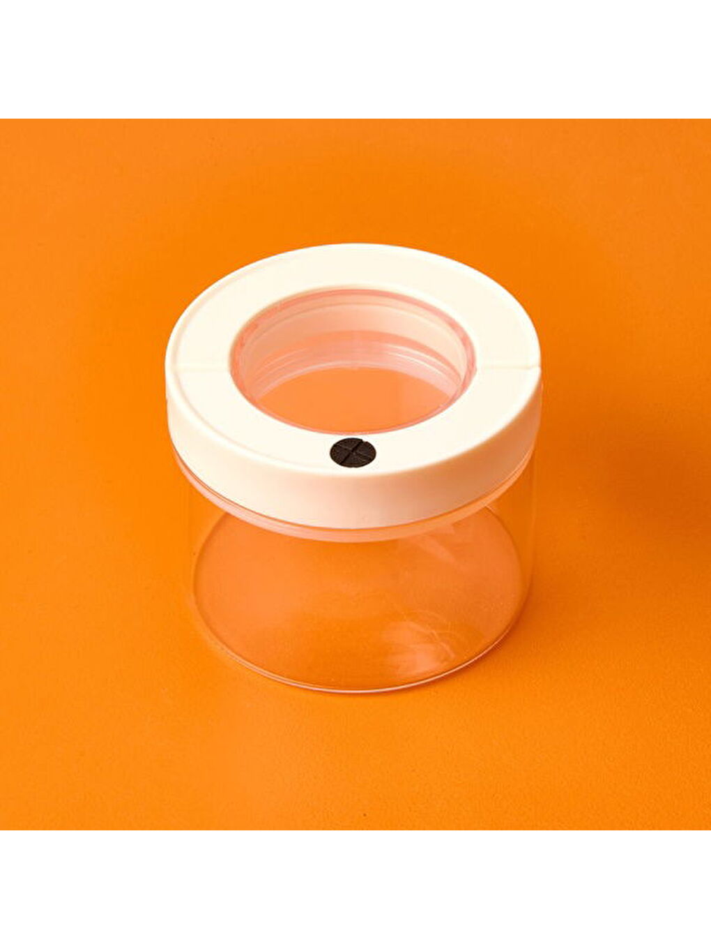 Vakumlu Erzak Kavanozu - Beyaz / Şeffaf - 690 ml-3