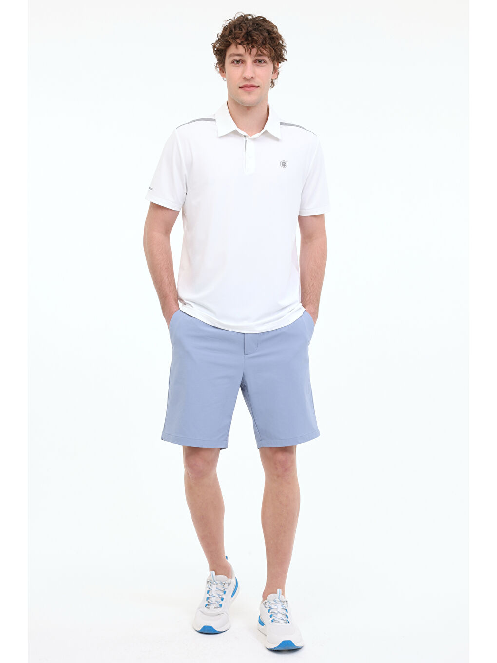 ML GARY 20ELG2-15 5FX Mavi Erkek Şort-2