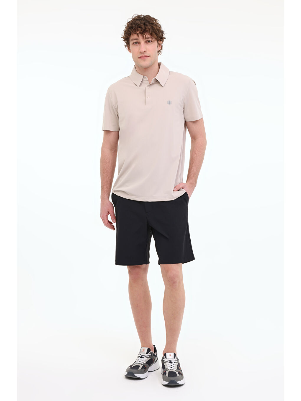 ML GARY 20ELG2-15 5FX Siyah Erkek Şort-2