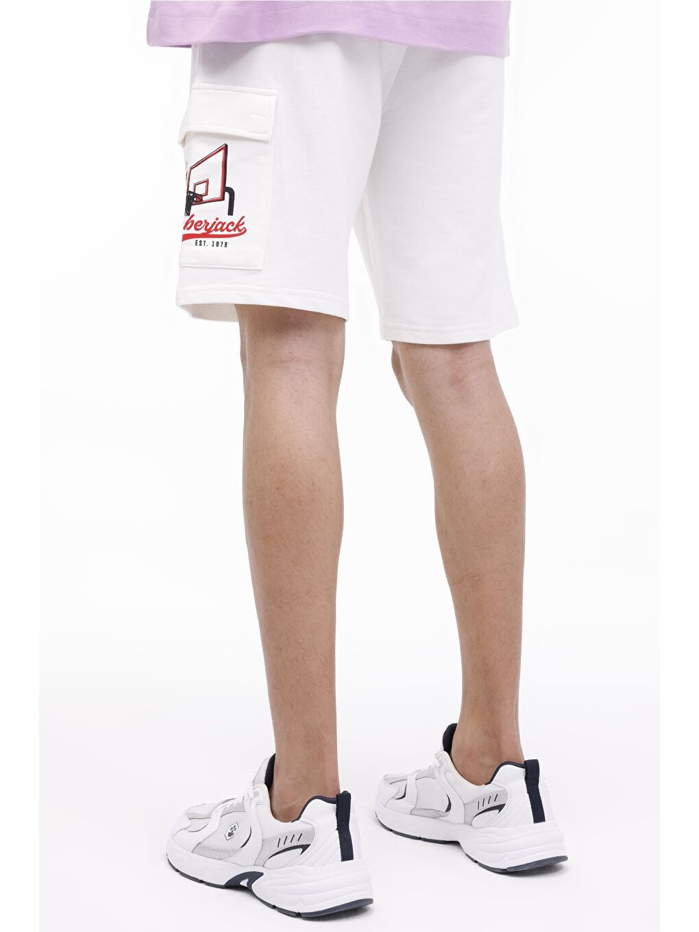 Bej ML CHASE 20BB1018 4FX Ekru Erkek Şort-1