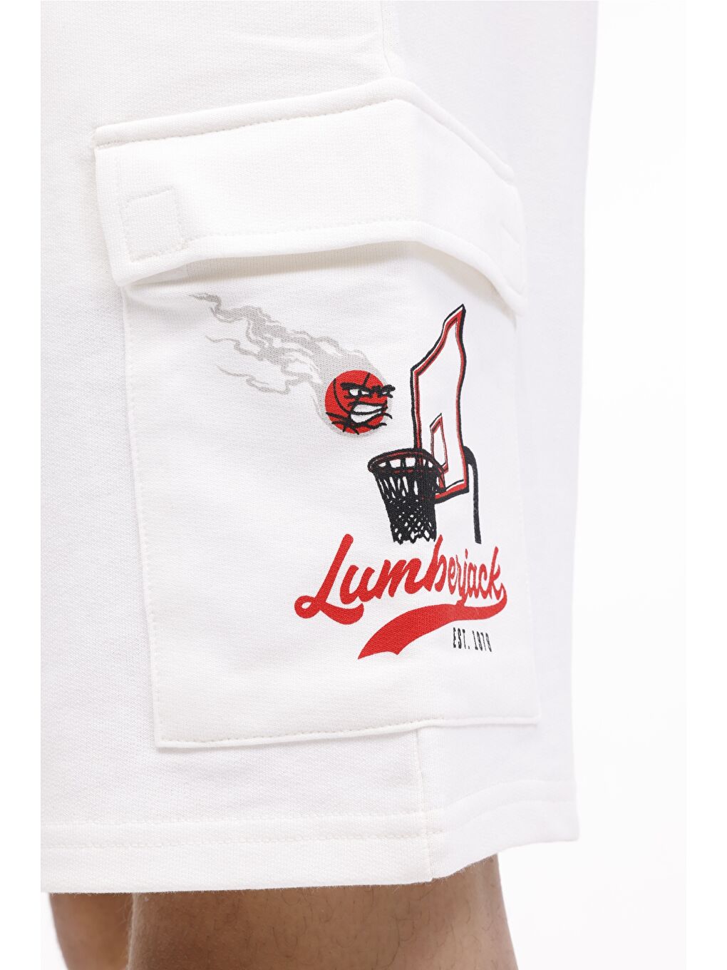 Bej ML CHASE 20BB1018 4FX Ekru Erkek Şort-2