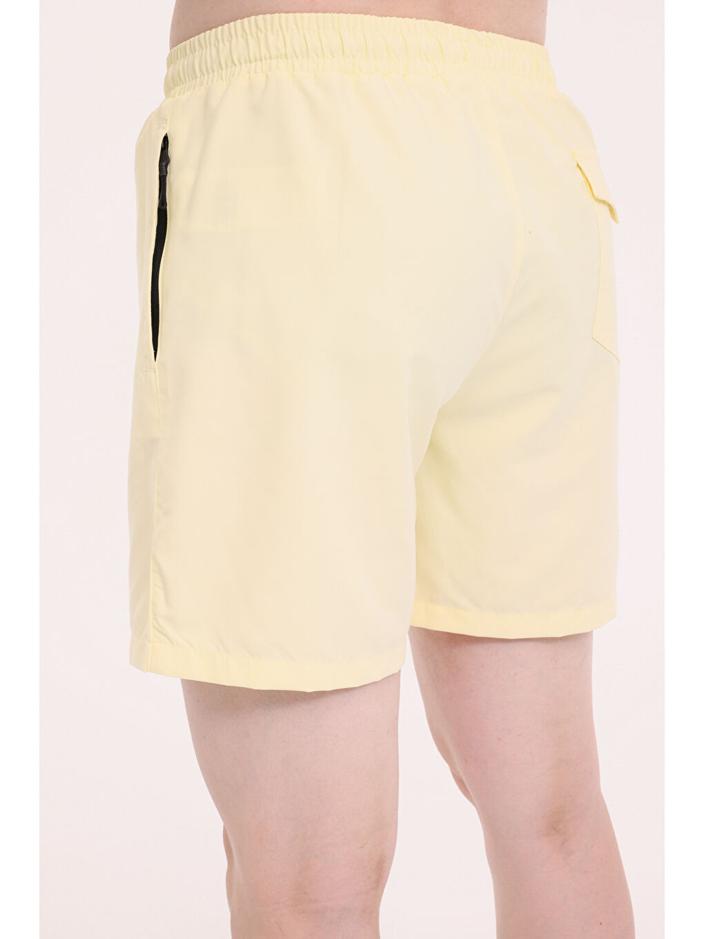 ML FLAVIU 19HL-17 5FX Sarı Erkek Deniz Şortu-1