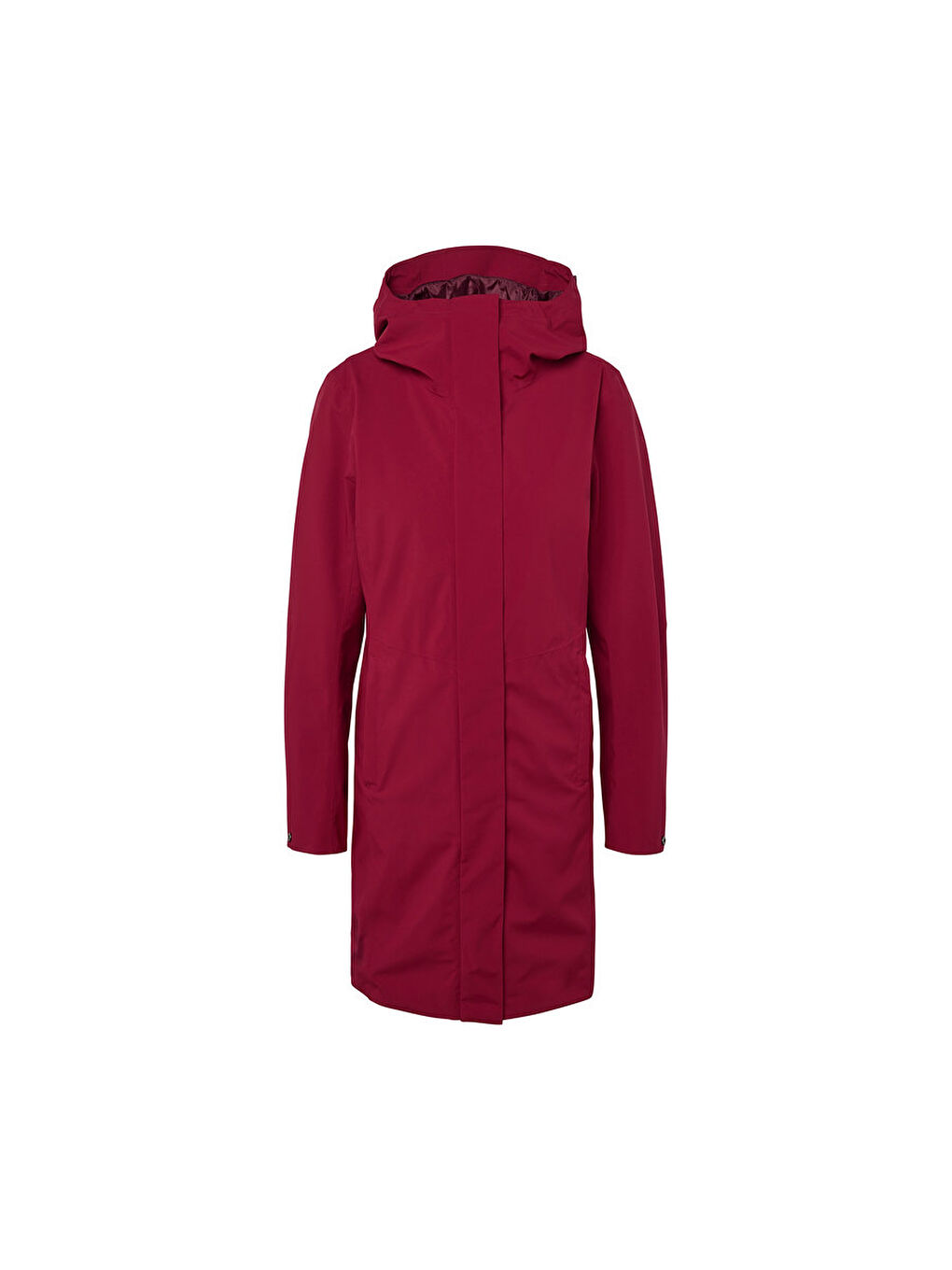Kadın Outdoor Mont, 3’ü 1 Arada, Kırmızısı-2