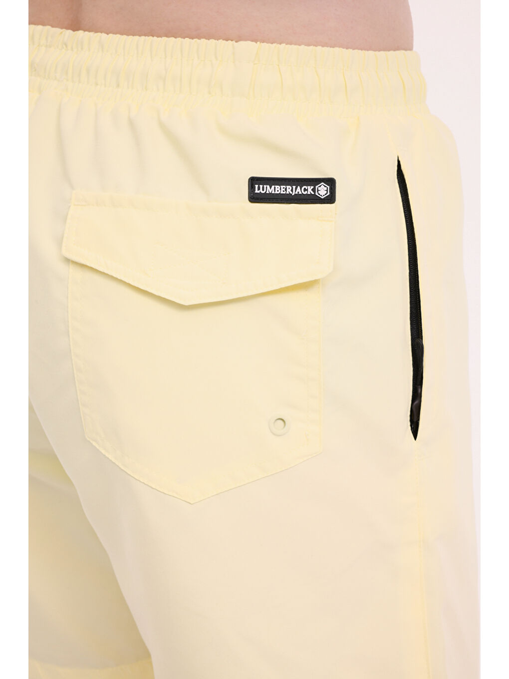 ML FLAVIU 19HL-17 5FX Sarı Erkek Deniz Şortu-4