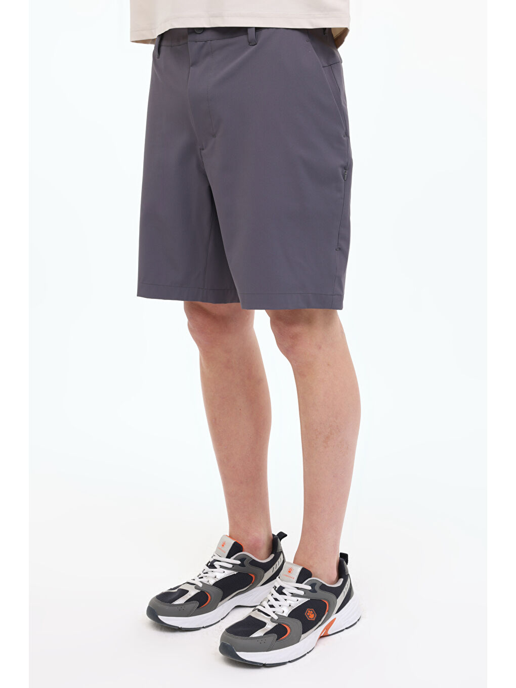 Gri ML TIM 20ELG1013 5FX Antrasit Erkek Şort