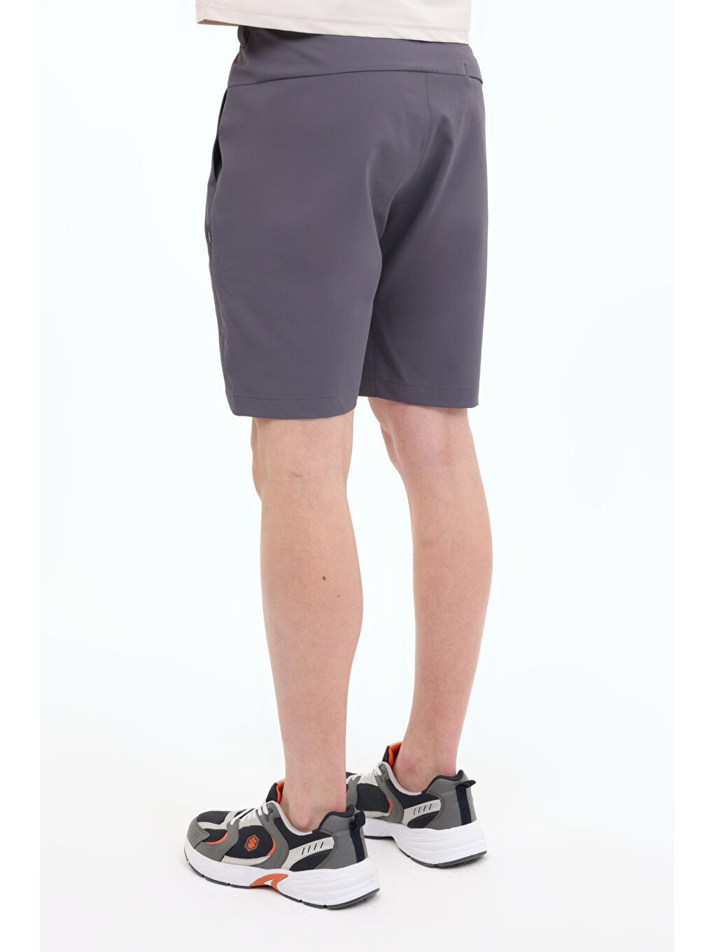 Gri ML TIM 20ELG1013 5FX Antrasit Erkek Şort-1