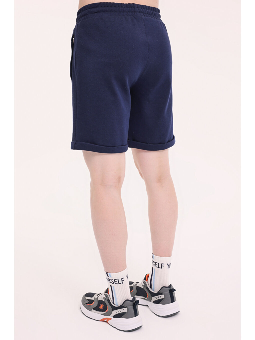 ML ANDREA 20ITL3006 5FX Lacivert Erkek Şort-1