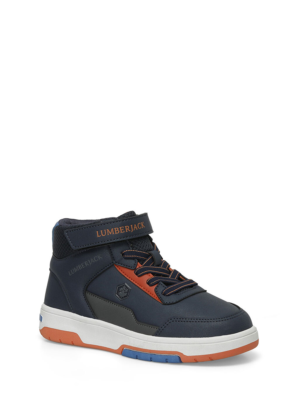 Lumberjack Lacivert-Turuncu NITRA HI 4PR Lacivert Erkek Çocuk High Sneaker