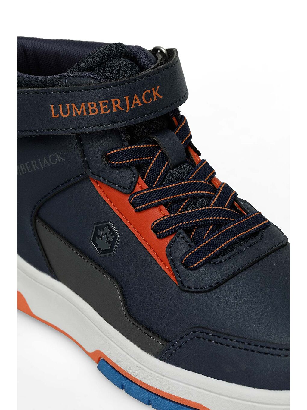 Lumberjack Lacivert-Turuncu NITRA HI 4PR Lacivert Erkek Çocuk High Sneaker - 6