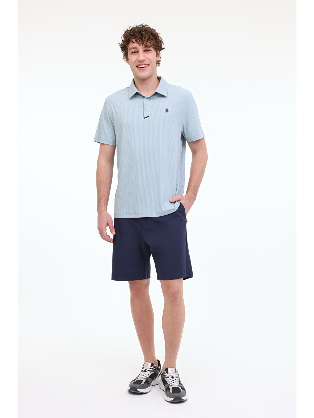 ML FRAN 20ELG1-07 5FX Lacivert Erkek Şort-2