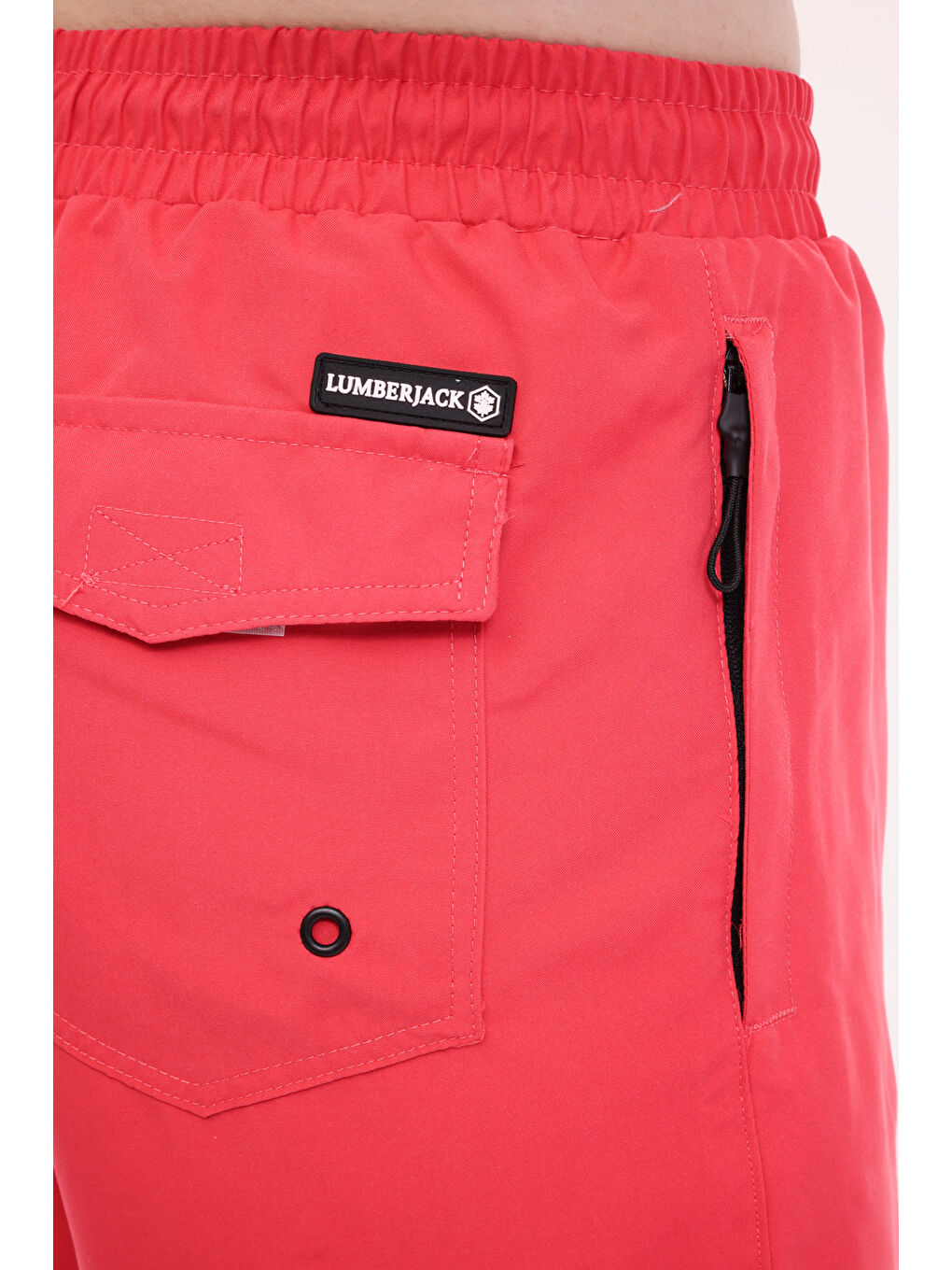 Kırmızı ML FLAVIU 19HL-17 5FX Nar Çiçeği Erkek Deniz Şortu-4