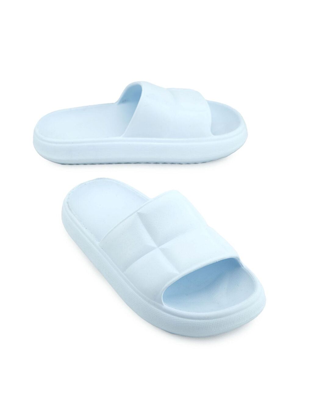 Mavi Kadın Yazlık Banyo Bahçe Havuz Terlik