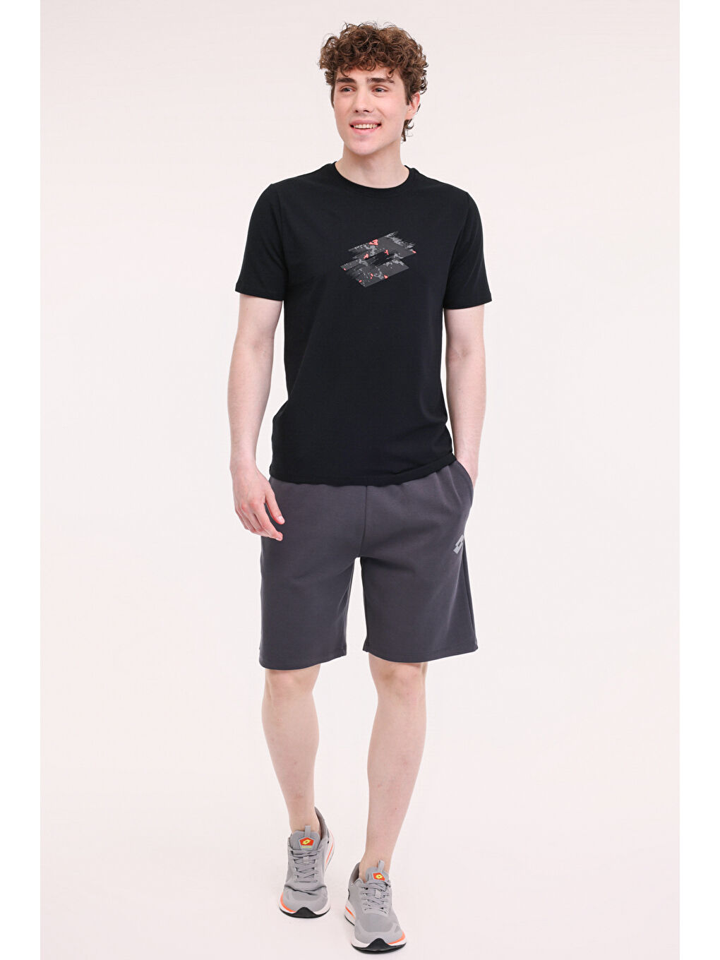 Gri M-NOLO SHORT 5FX Antrasit Erkek Şort-2