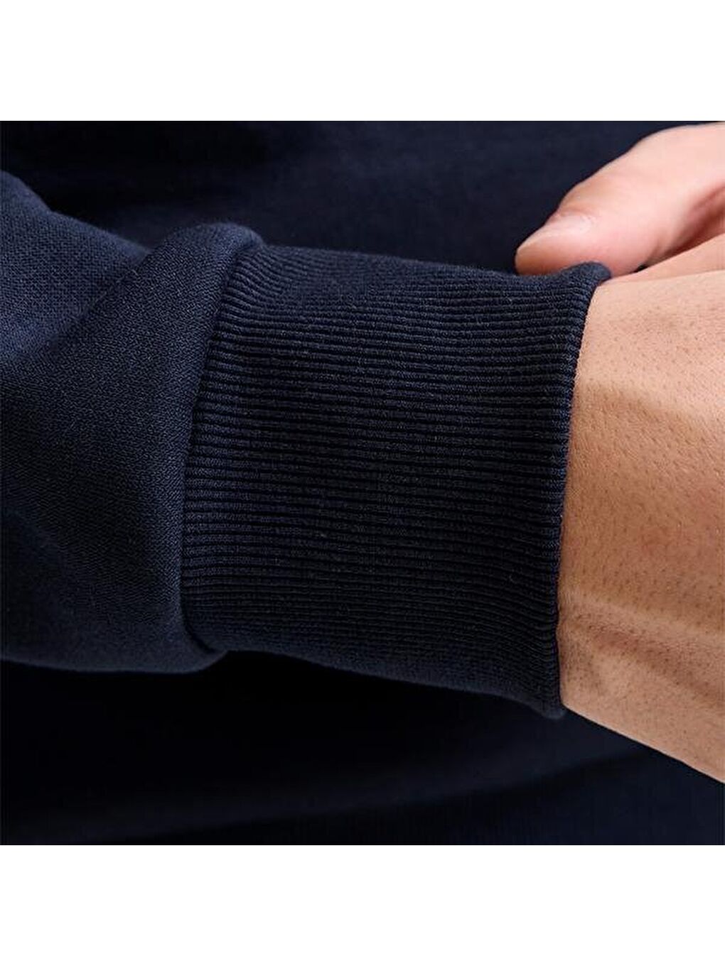 Jack&Jones Makoto Erkek Lacivert Kapüşonlu Sweatshirt-4