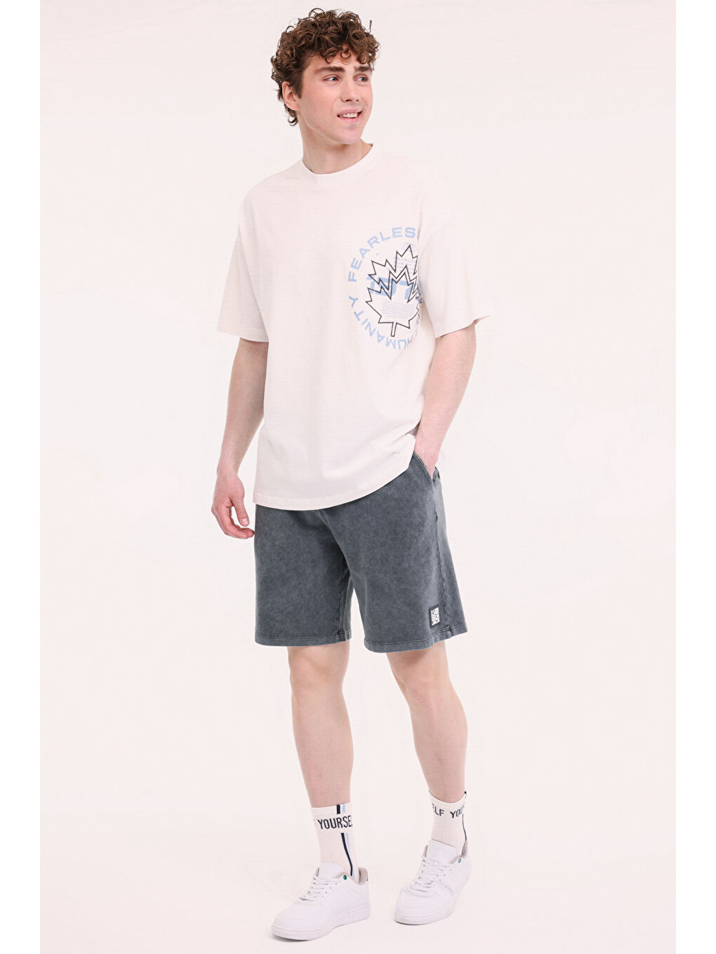 Karışık ML LEVI 20SK1019 5FX A ANTRASIT Erkek Şort-2